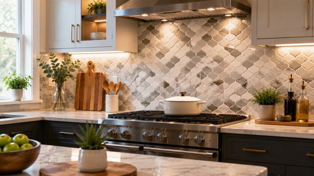 Modern Kitchen Backsplash Tile Designs